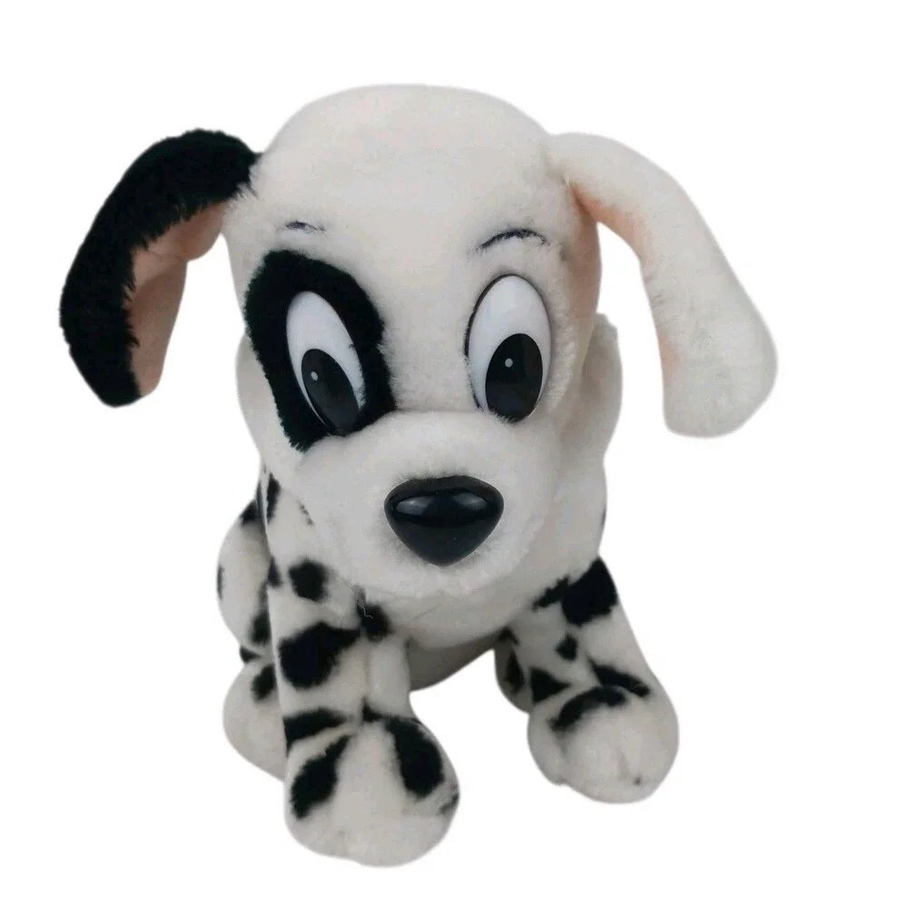 101 Dalmatians 1991 Vtg Stuffed Patch Applause Stuffed Animal With Red Collar